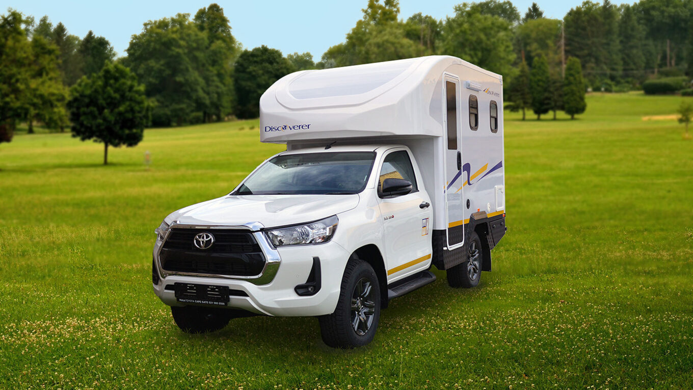 Truck camper i Sydafrika og Namibia - den perfekte autocamper til 2 personer. Optimal til afrikanske roadtrips langs Garden Route eller på ørkeneventyr - måske kombineret med safari og vineventyr.