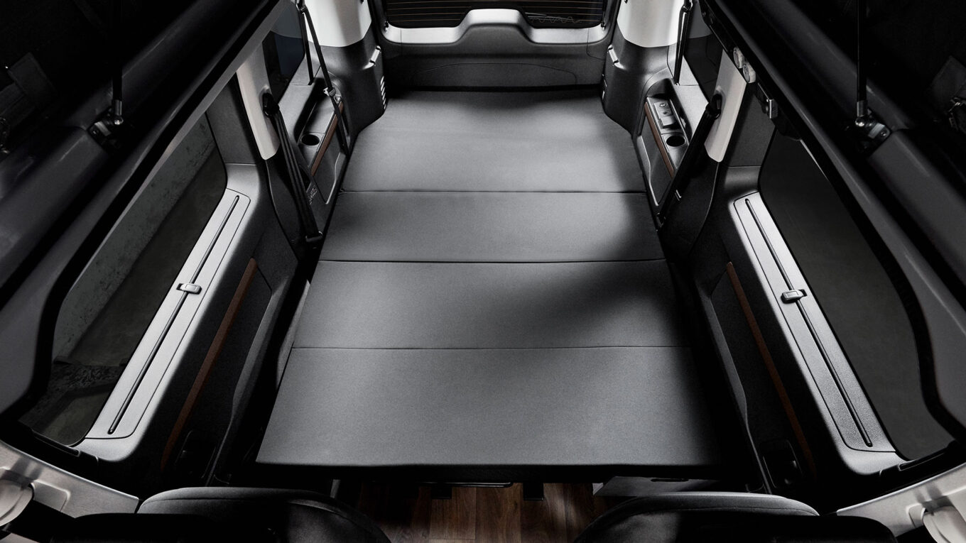 Campingbil i Europa uden toilet og bad