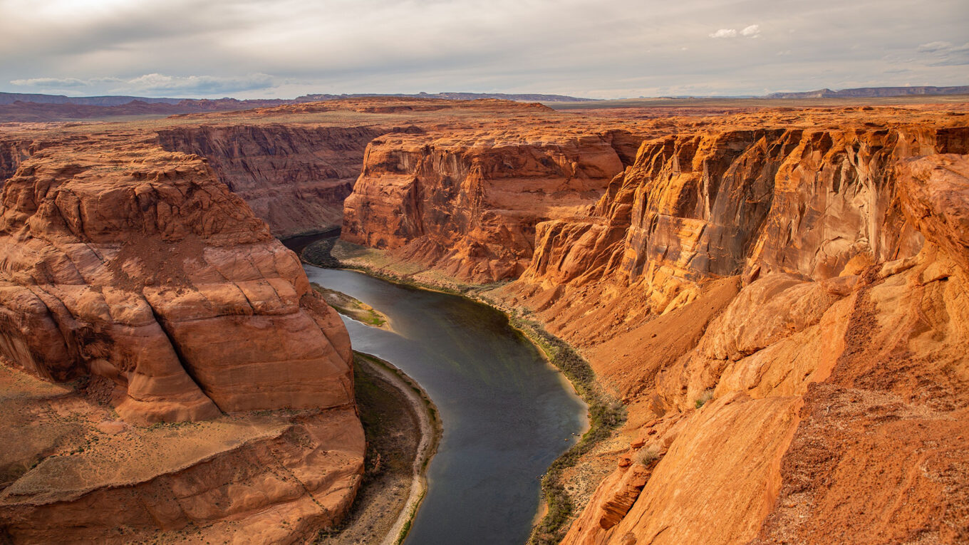 Udsigt over Grand Canyon – en spektakulær destination på autocamperferie i det vestlige USA.